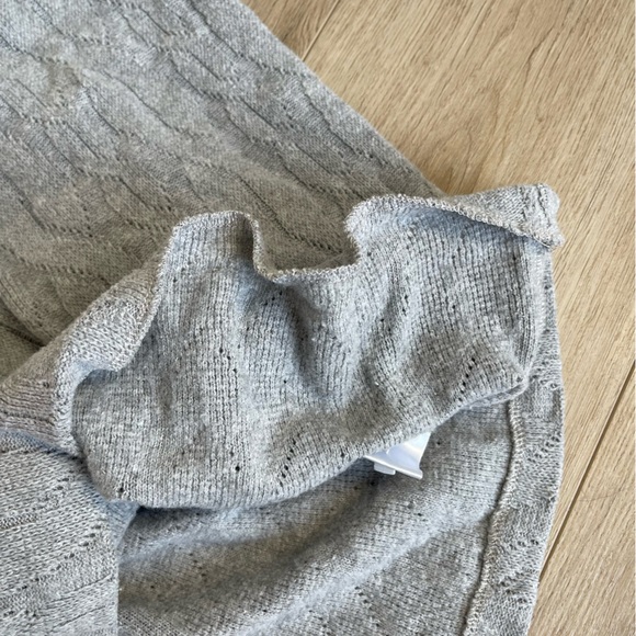 Kal Rieman Sandra Collared Zip Pullover Cable Knit - Size XL - Picture 7 of 8